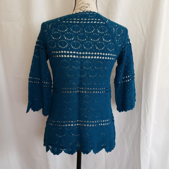 Lucky Brand Boho Style Knit Sweater - Picture 2 of 7